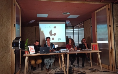 Els impulsors de l'espai, Eudald Griera, Bet Tena, Elena Valletbó i David Estop | Pere Gallifa